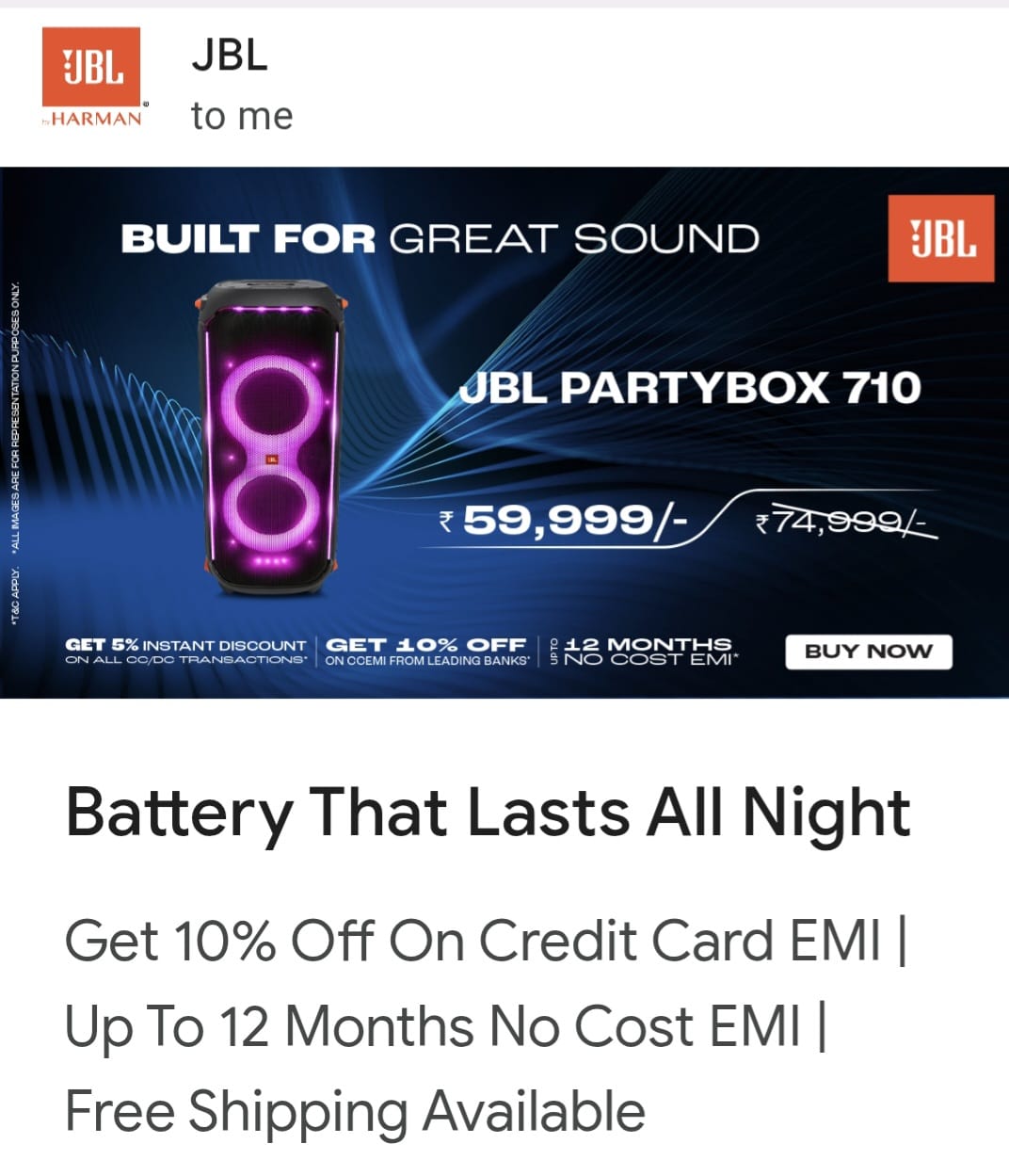 JBL PartyBox 710